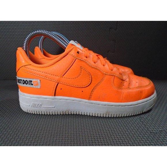 nike shoes just do it orange